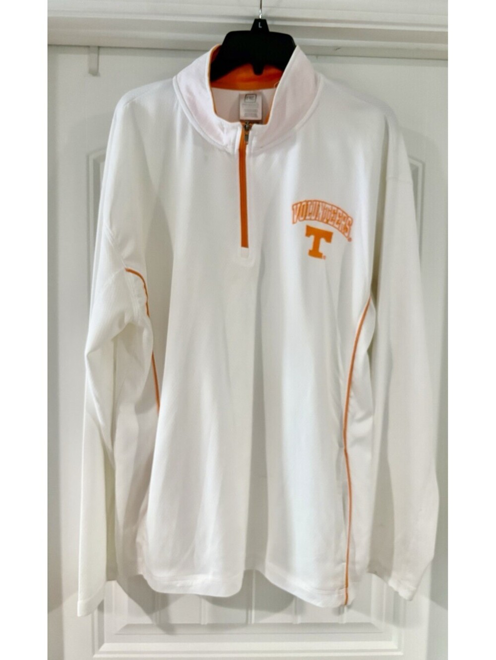 Nike Tennessee Volunteers Men’s XL NCAA White/Orange 1/4 Zip Pullover
